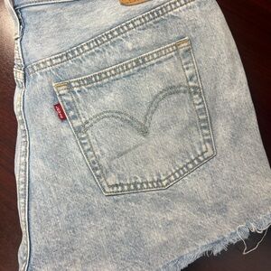 Levi's Classic Blue Denim Skirt